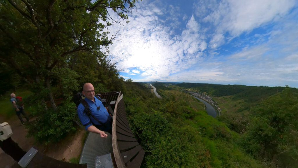 Kleine Wanderung auf dem Bremmer Calmont an der Moselschleife