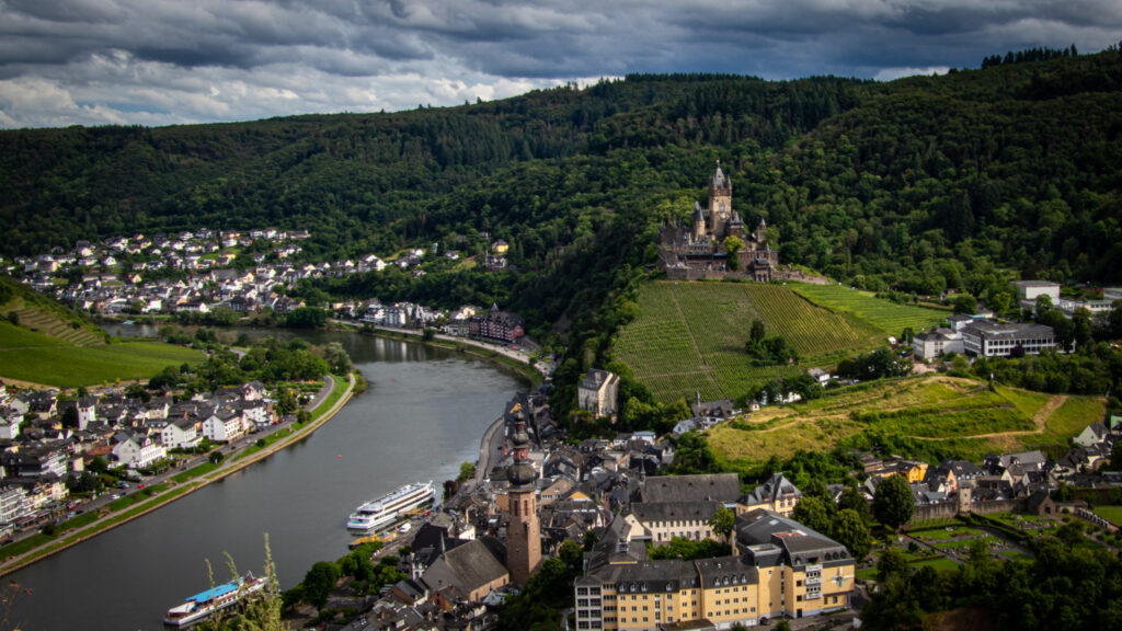 Ausblick vom Pinnerkreuz Cochem